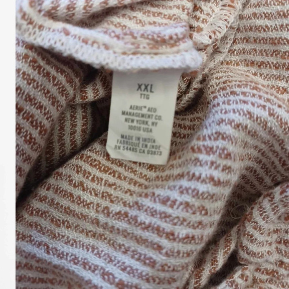 Aerie Boho Spaghetti Strap Mini Ruffled Dress Size XXL - Picture 7 of 9